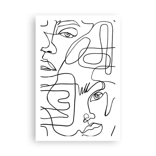 Pôster - Em emoções emaranhadas - 61x91 cm