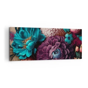 Quadro em tela - Natureza em abundância - 100x40 cm