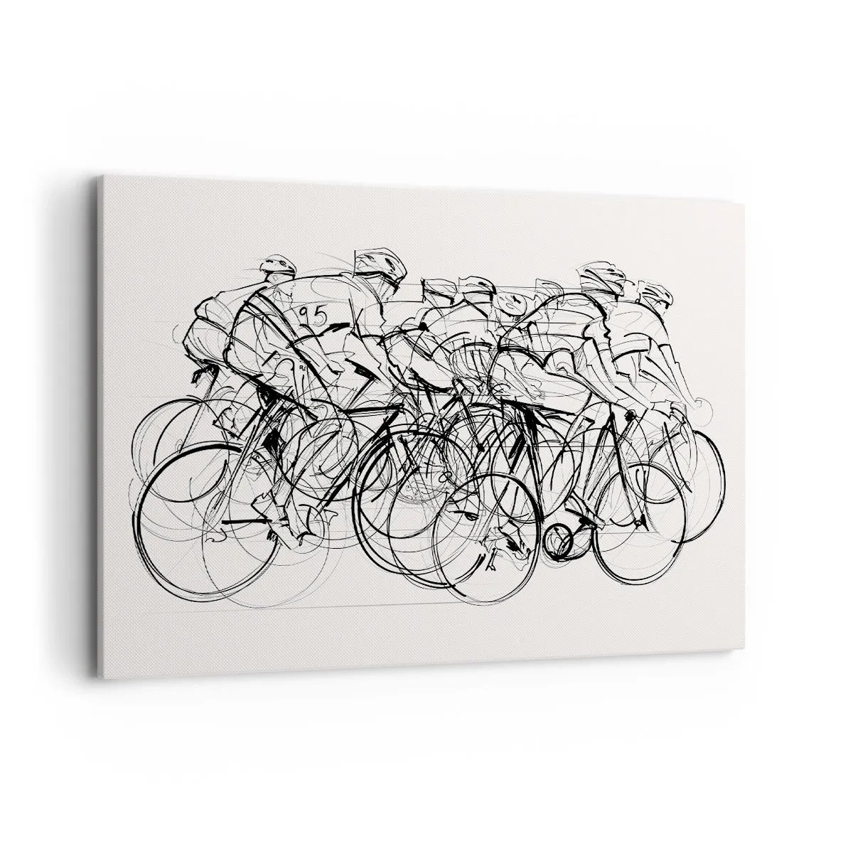 Quadro em tela - Juntos como uma equipa - 100x70 cm