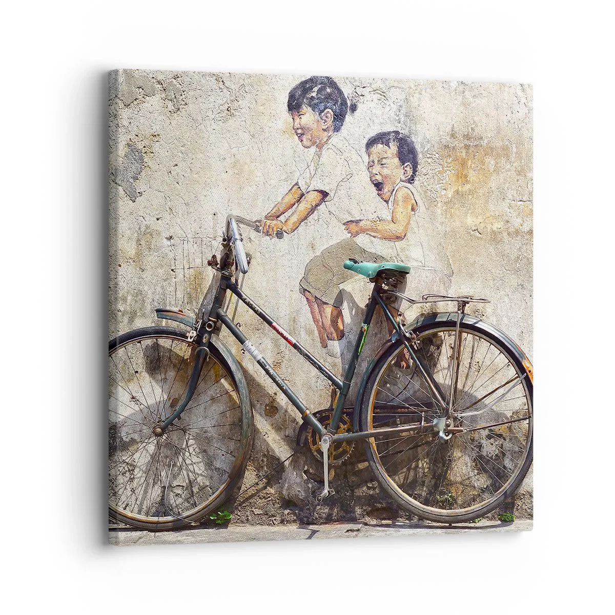 Quadro em tela - Verdadeiro ou falso? - 30x30 cm