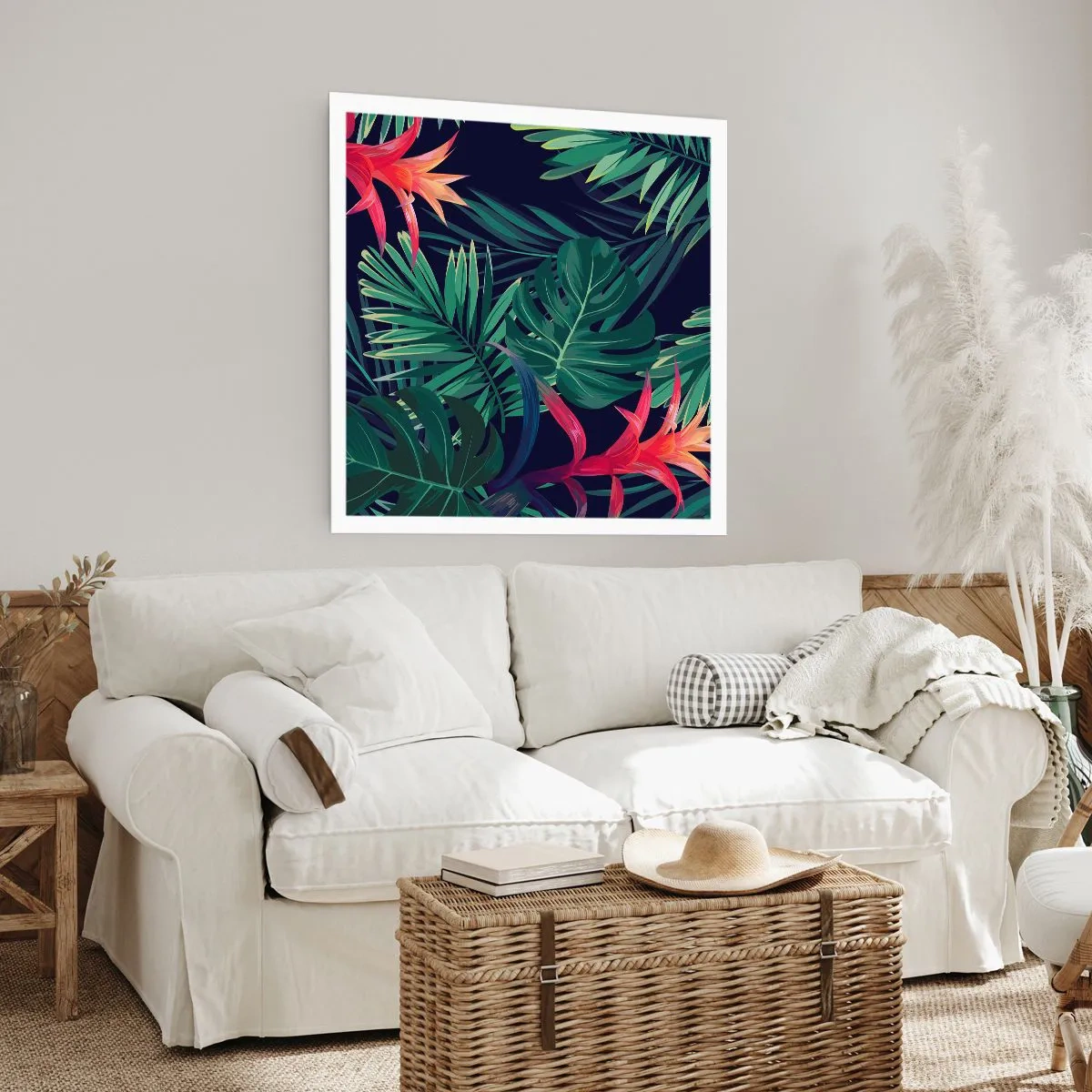 Pôster - Queimar em verde - 30x30 cm