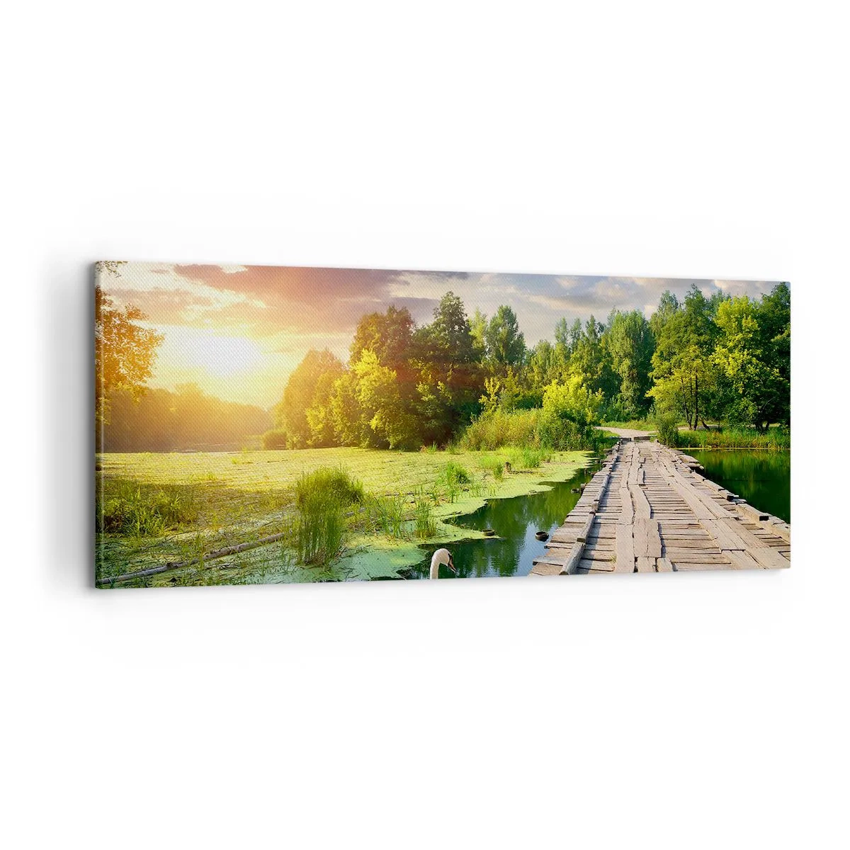 Quadro em tela - Verão em todos os lugares - 100x40 cm