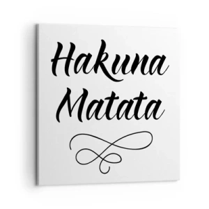 Quadro em tela - O melhor conselho - 60x60 cm