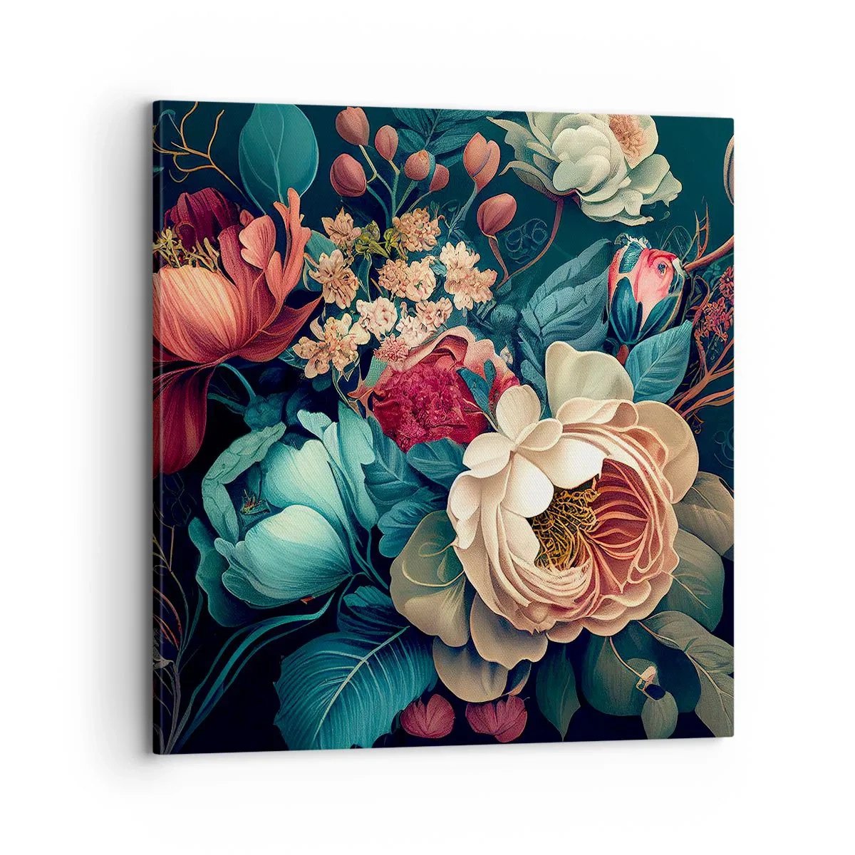 Quadro em tela - Charme do século 19 - 70x70 cm