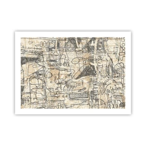 Pôster - À espera de ser decifrado - 70x50 cm