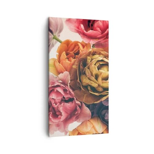 Quadro em tela - Celebração da vida - 45x80 cm