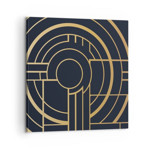 Quadro em tela - Rotação das coisas - 60x60 cm