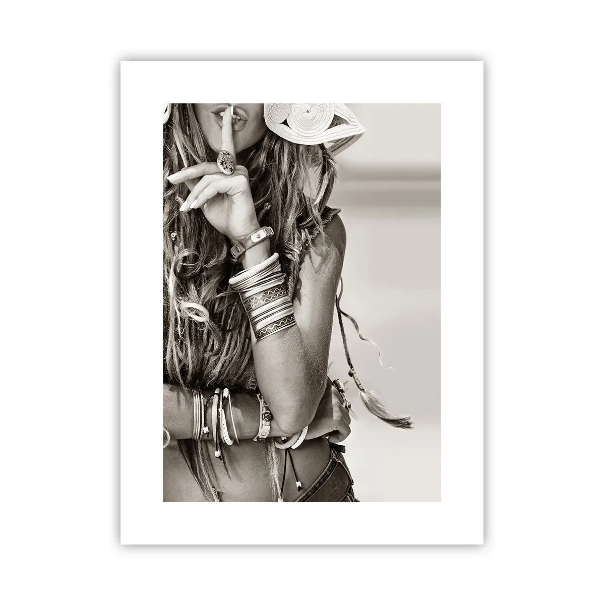 Pôster - Como uma menina - 30x40 cm