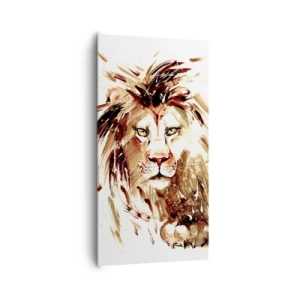 Quadro em tela - Força e dignidade - 65x120 cm