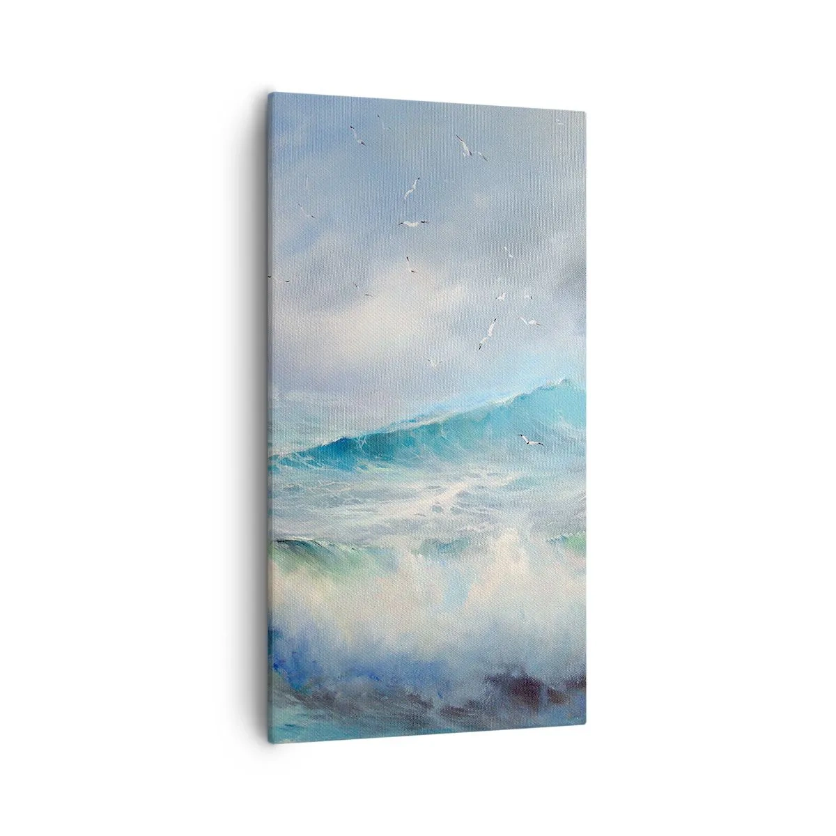 Quadro em tela - O vento uivava triunfalmente… - 55x100 cm