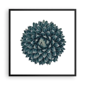 Pôster com moldura preta - Estrela do Deserto - 60x60 cm