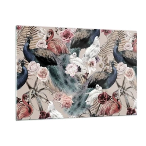 Quadro em vidro - No jardim do palácio - 120x80 cm