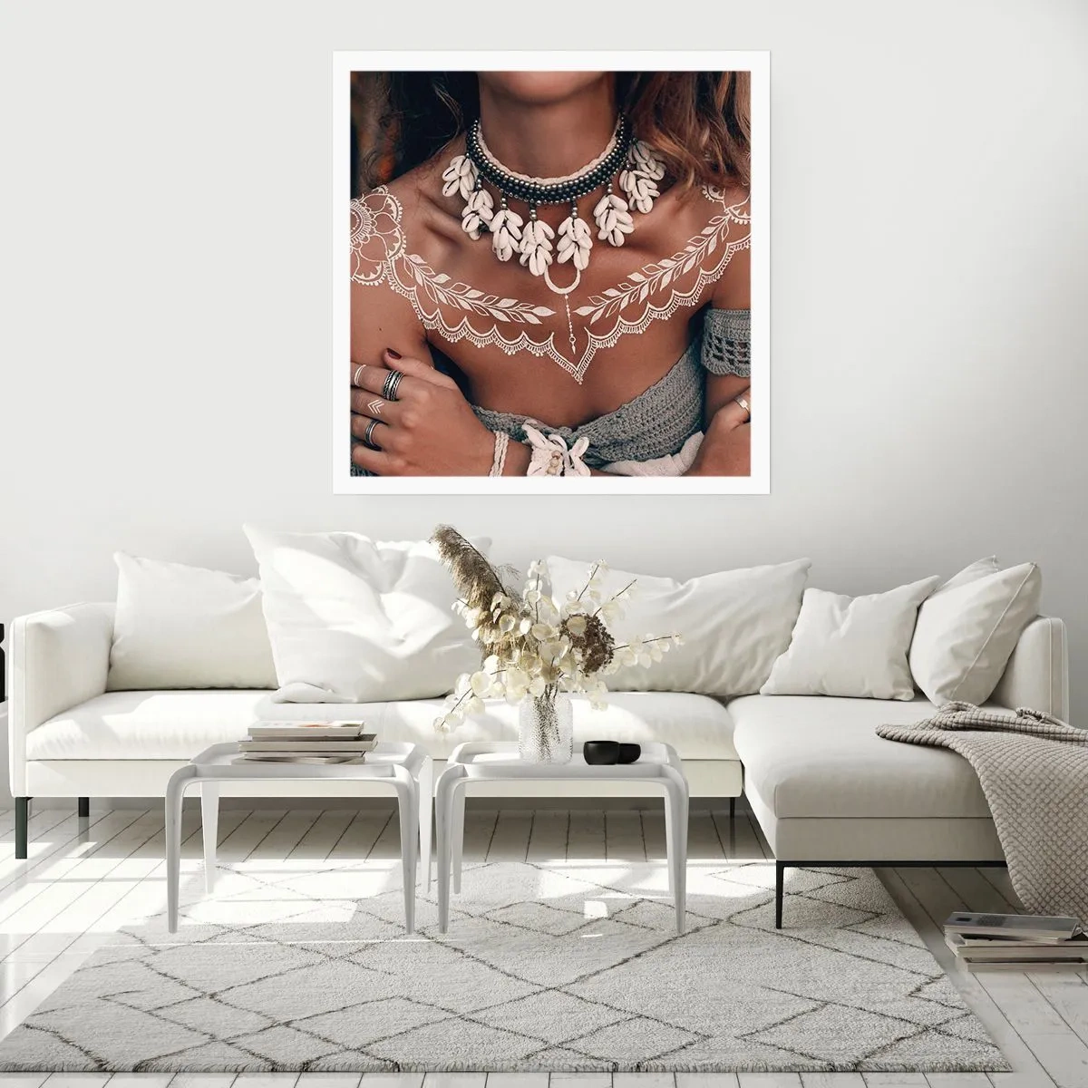 Pôster - Talismãs, rituais de feminilidade - 50x50 cm