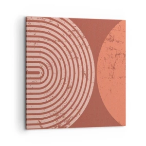 Quadro em tela - Relacionamento próximo - 60x60 cm