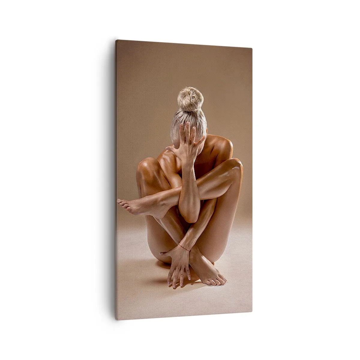 Quadro em tela - Unidade de corpo e alma - 55x100 cm