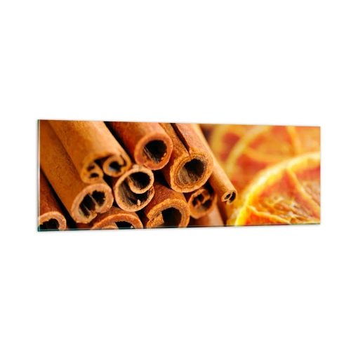 Quadro em vidro - Sente o cheiro? - 90x30 cm