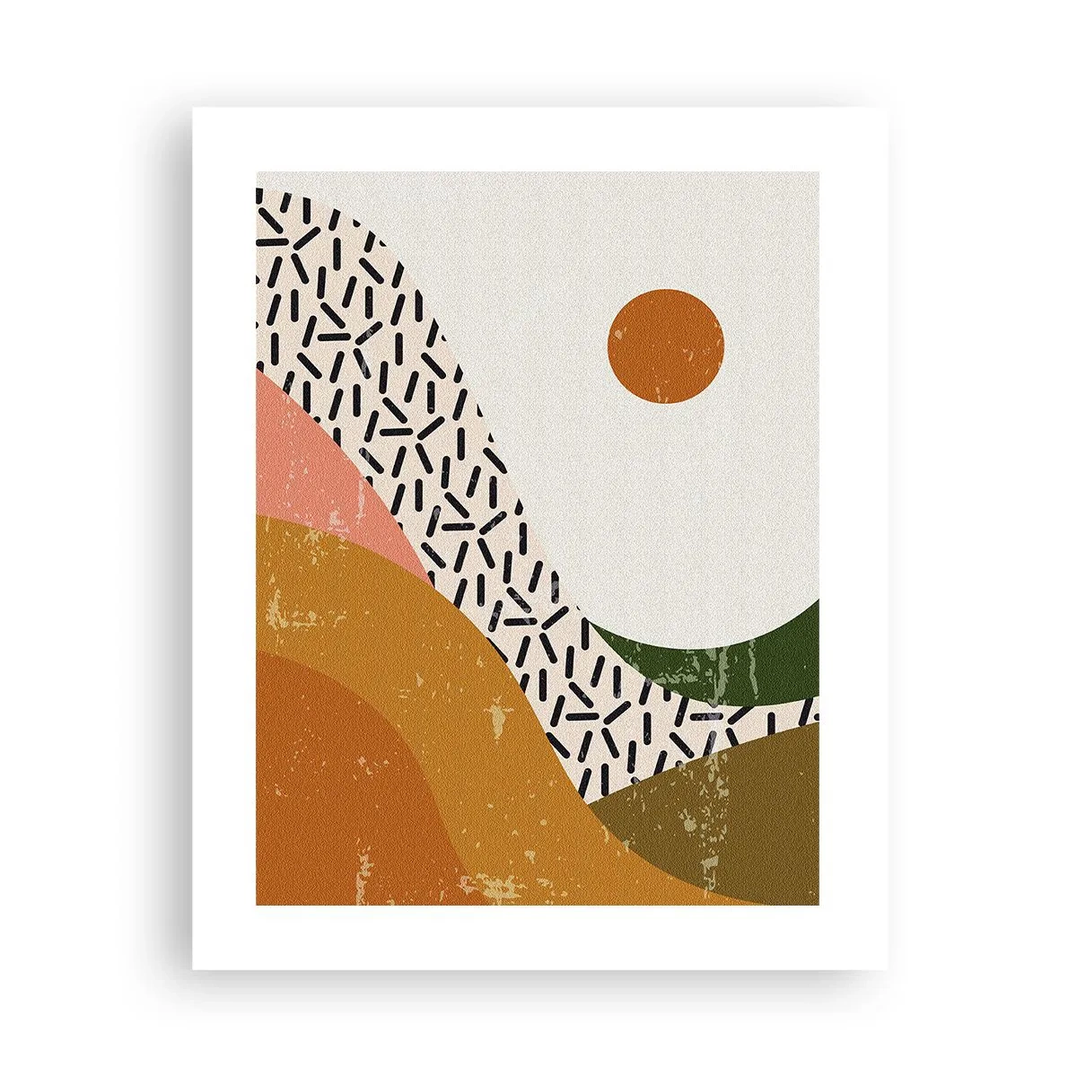Pôster - Abstração solar - 40x50 cm