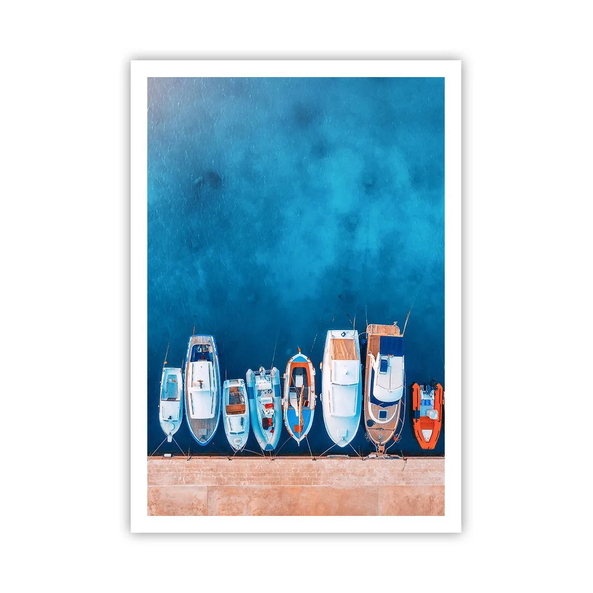 Pôster - Em uma fileira - 70x100 cm