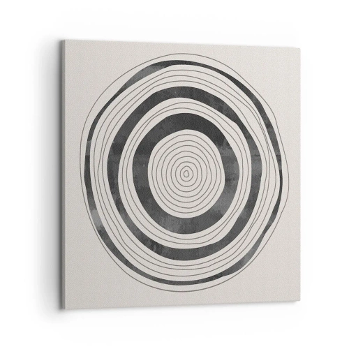 Quadro em tela - Importante é o que há no caminho - 60x60 cm