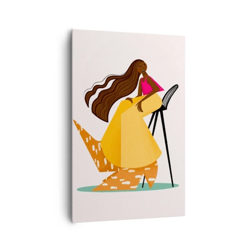 Quadro em tela - Moda também é divertida - 80x120 cm