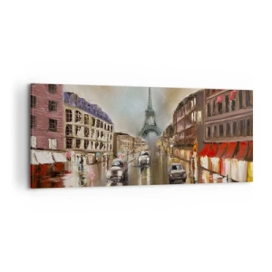 Quadro em tela - Só ela importa - 100x40 cm