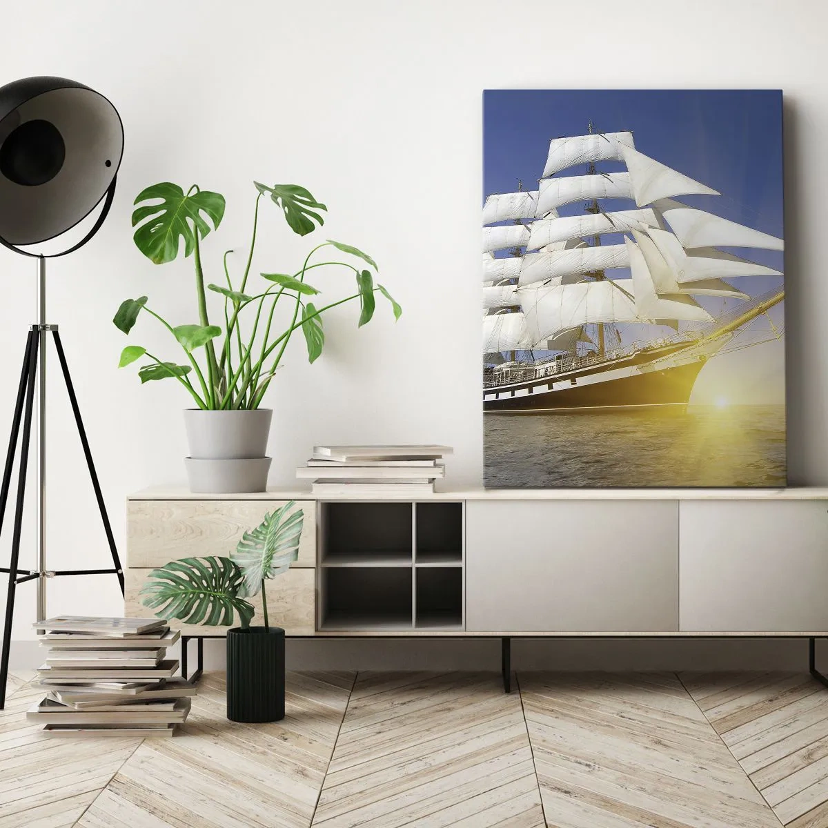 Quadro em tela - O seu tempo nunca passará - 80x120 cm