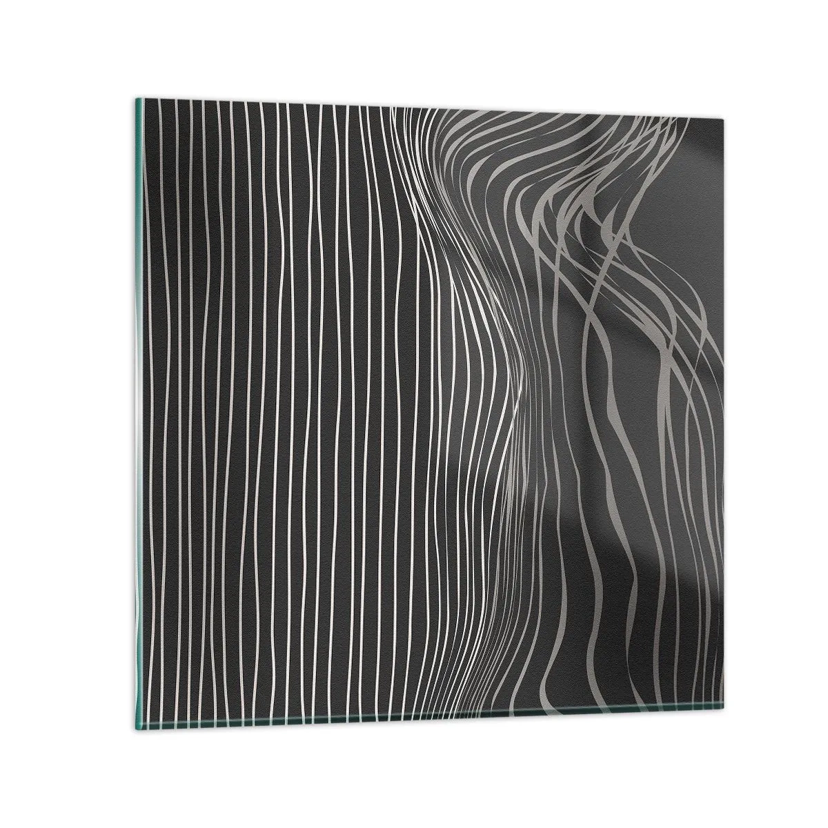 Quadro em vidro - Ritmo e sotaque - 70x70 cm