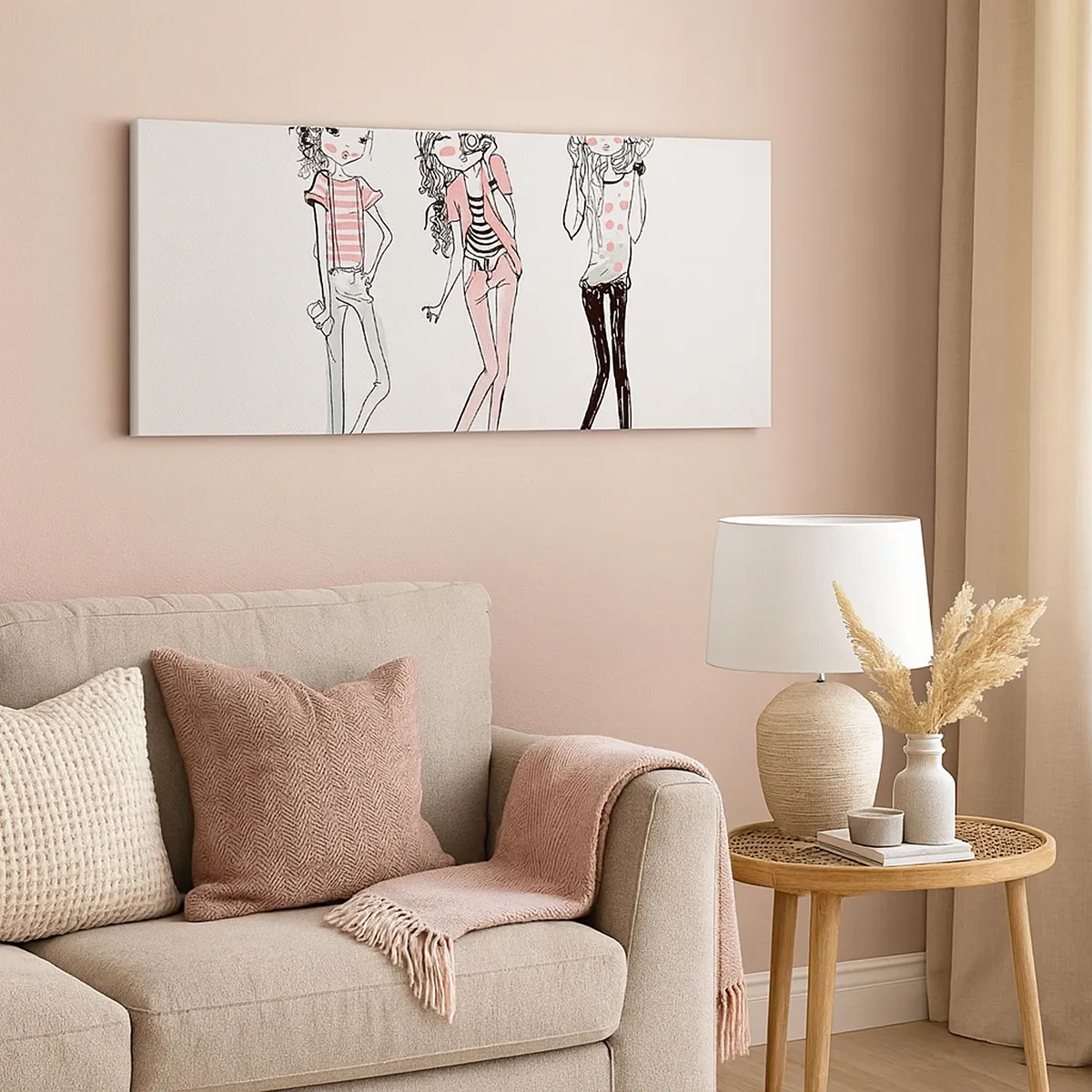 Quadro em tela - Vai ser divertido - 30x30 cm