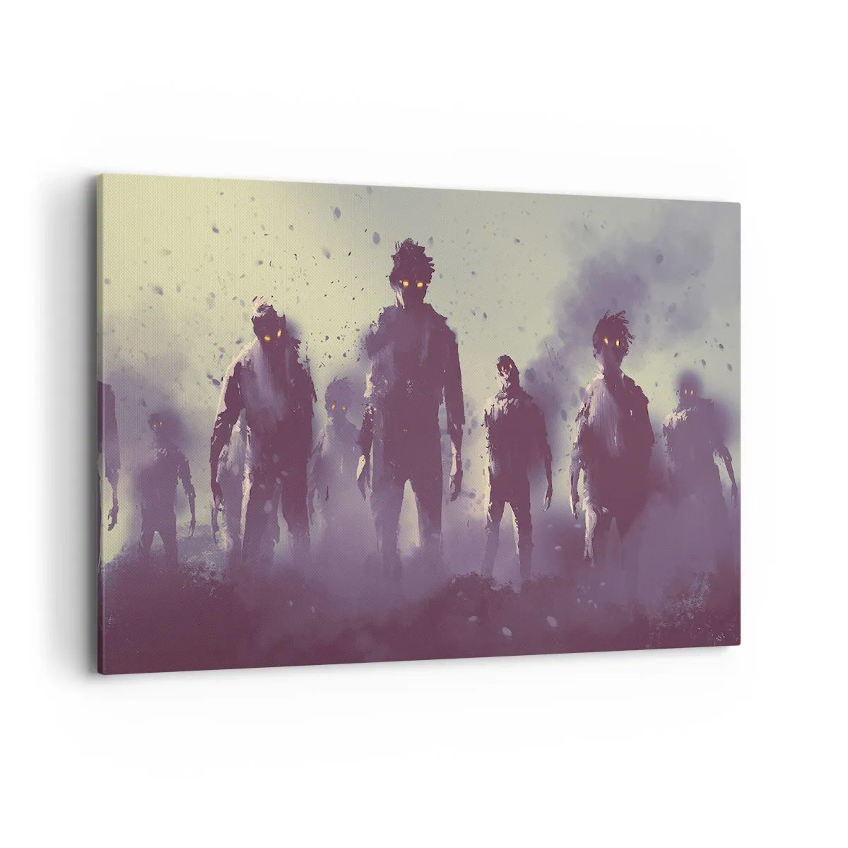 Quadro em tela - Cuidado! Estão a chegar - 120x80 cm