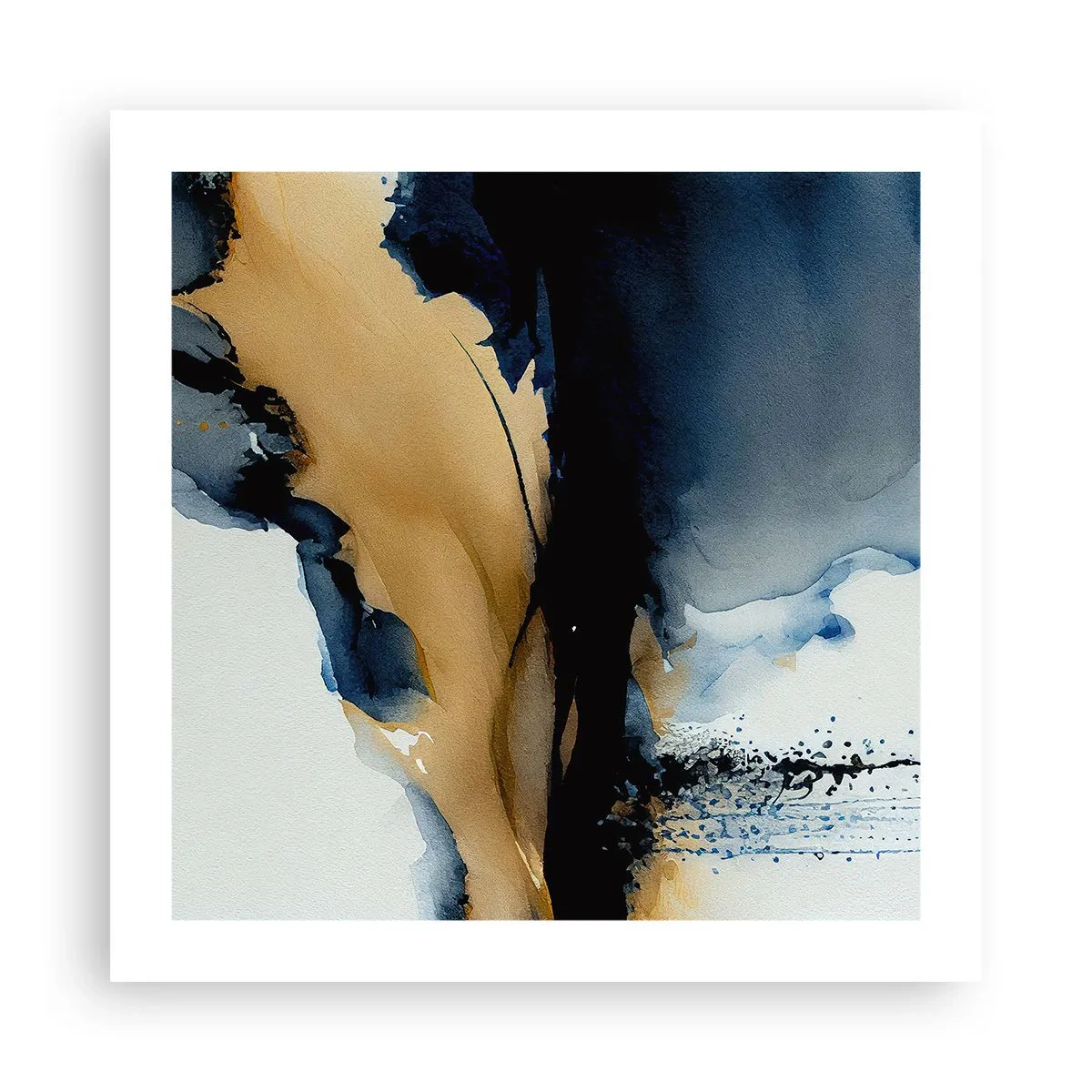 Pôster - Atrás da cortina - 50x50 cm