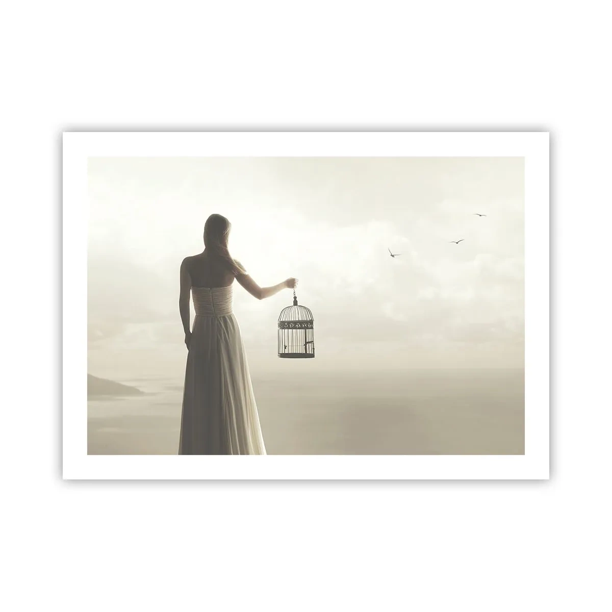 Pôster - Seja livre - 70x50 cm