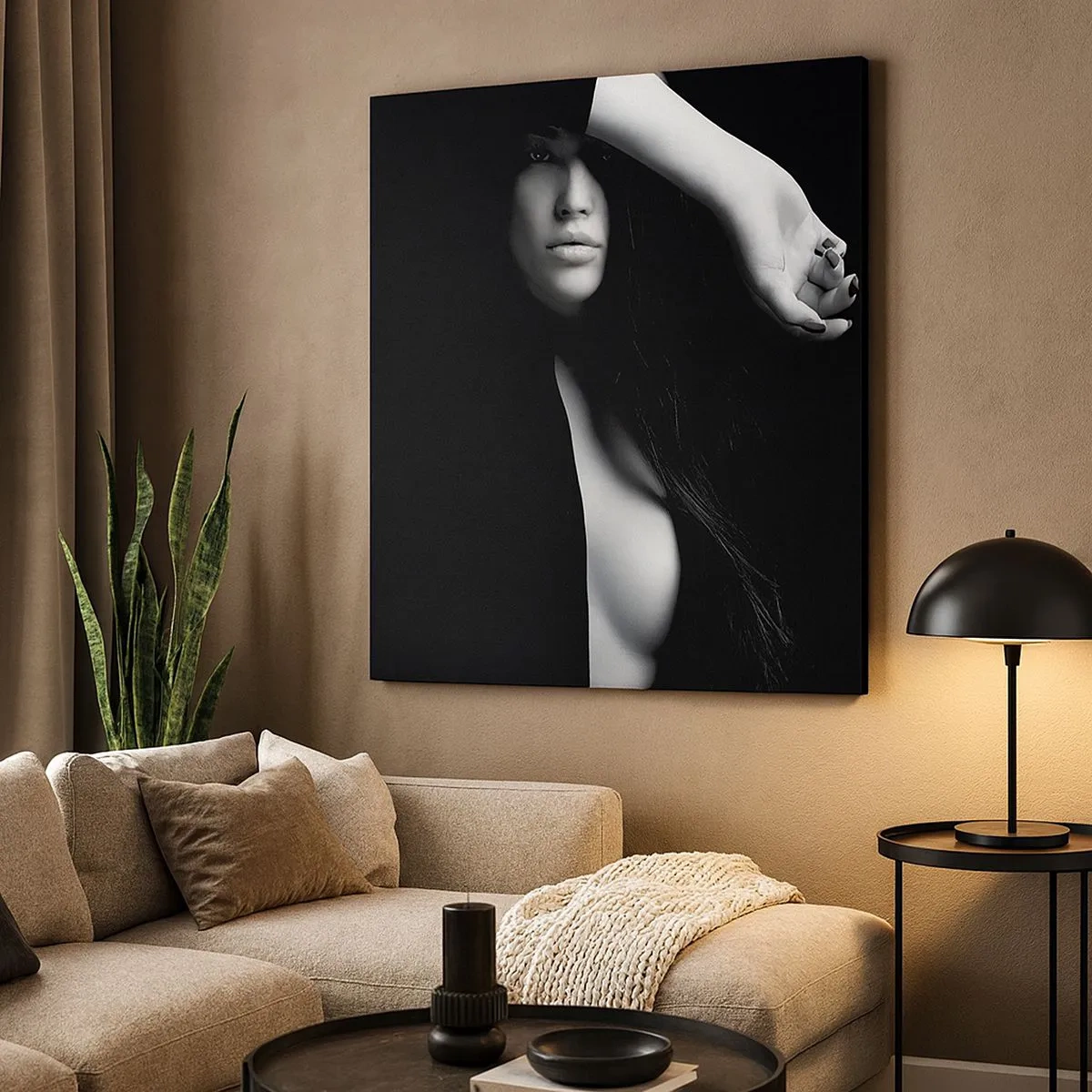 Quadro em tela - Escola de sedução - 30x30 cm