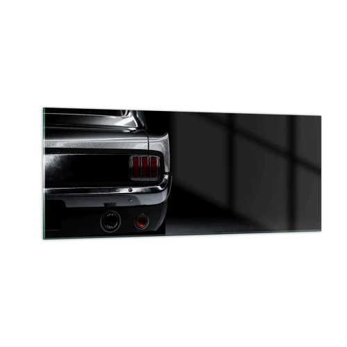 Quadro em vidro - O charme do clássico - 100x40 cm