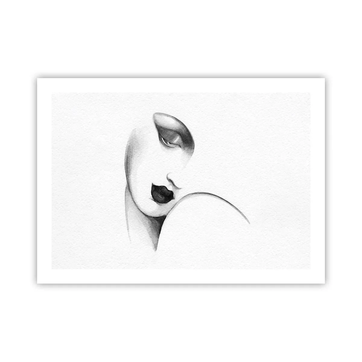 Pôster - No estilo de Łempicka - 70x50 cm