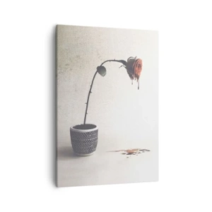 Quadro em tela - Rosa dolorosa - 50x70 cm