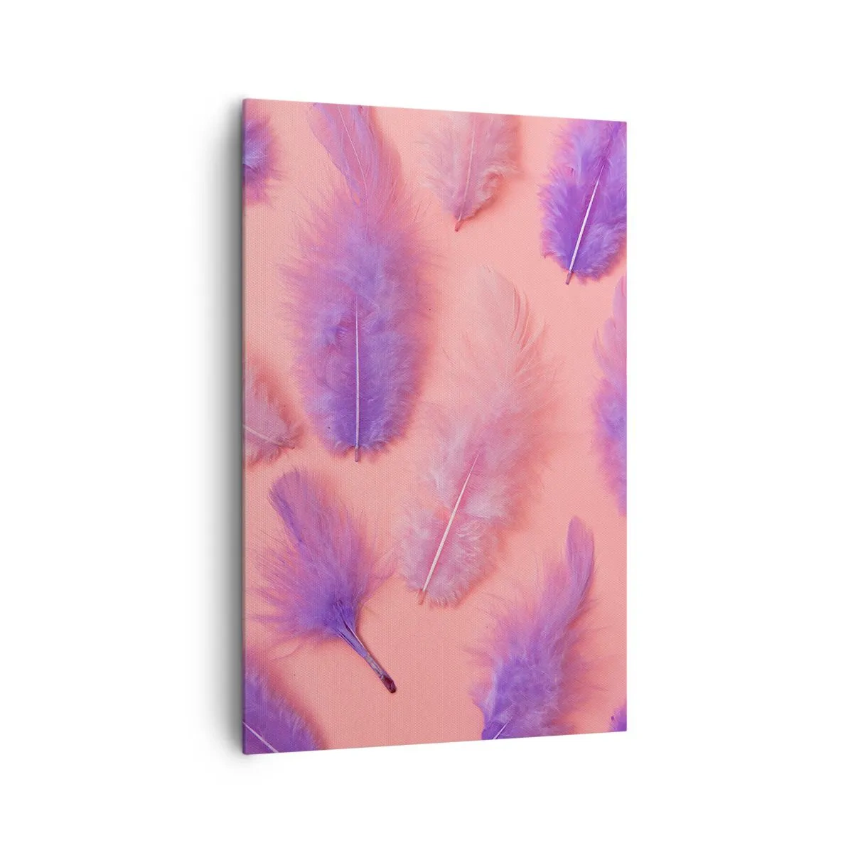 Quadro em tela - Ave lilás do desejo - 80x120 cm