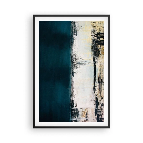 Pôster com moldura preta - Composição horizontal - 61x91 cm