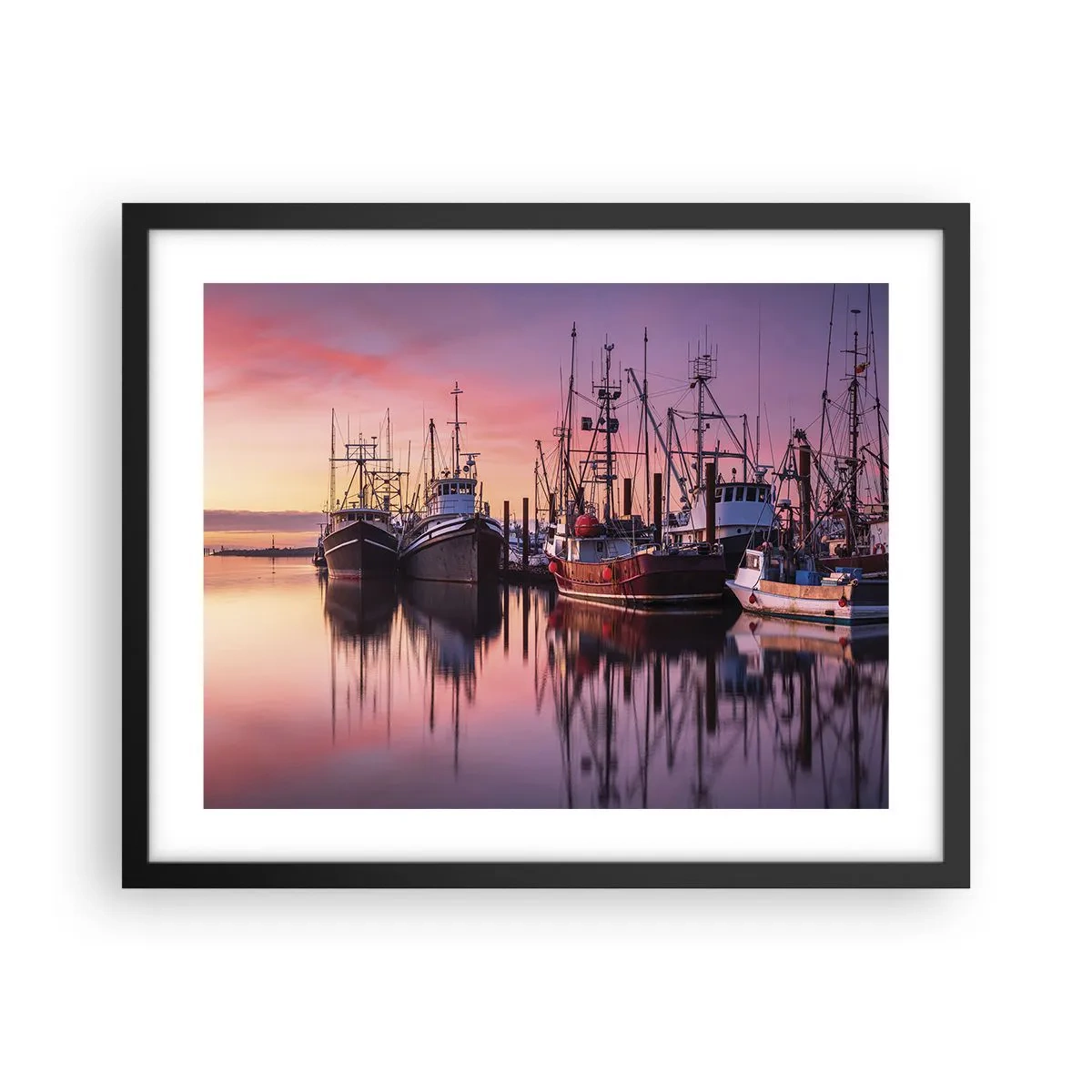 Pôster com moldura preta - Antes do dia seguinte - 50x40 cm