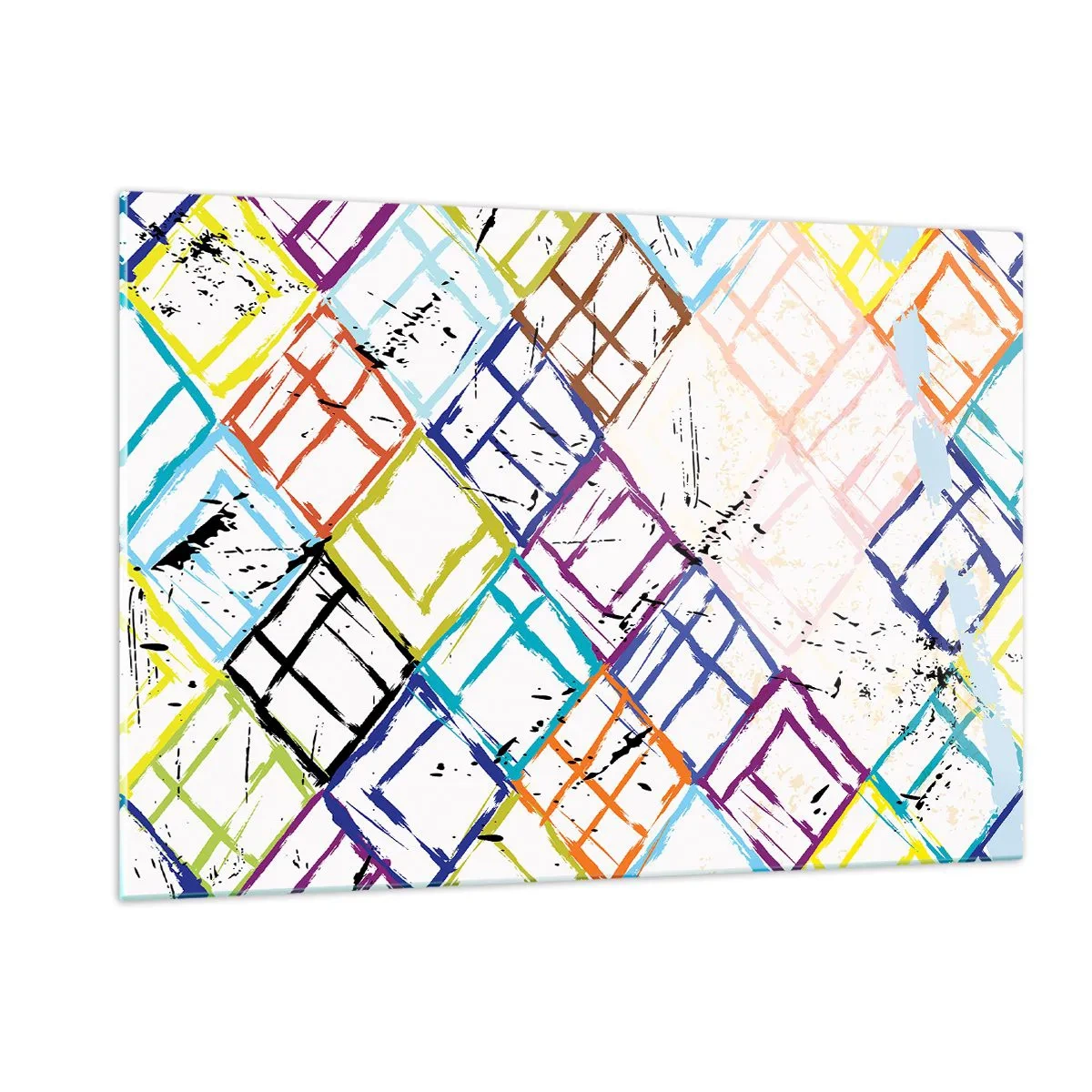 Quadro em vidro - Quartos para alugar - 120x80 cm