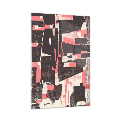 Quadro em vidro - Todo esse barulho - 70x100 cm