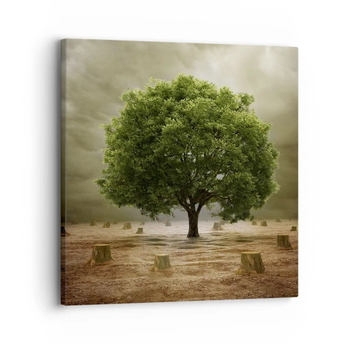 Quadro em tela - Toda a esperança - 30x30 cm