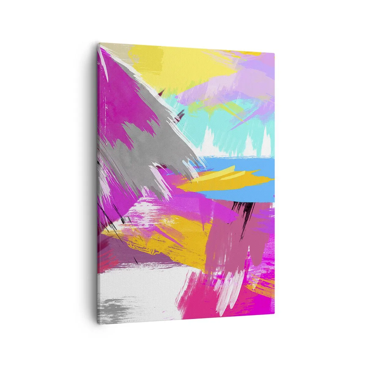 Quadro em tela - Pinte, pinte, mais uma vez - 50x70 cm