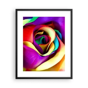 Pôster com moldura preta - É impossível - 40x50 cm