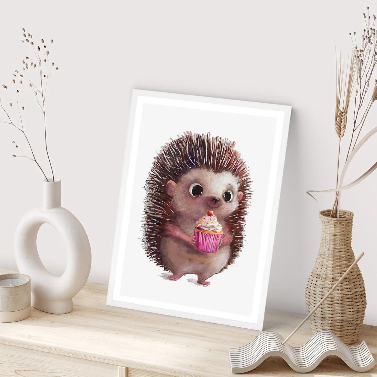 Pôster em moldura branca - A celebração é diária - 50x70 cm