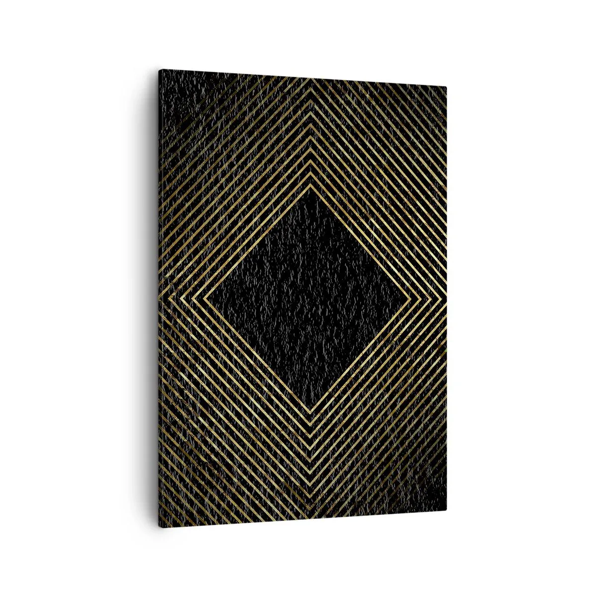 Quadro em tela - Geometria em estilo glamoroso - 50x70 cm