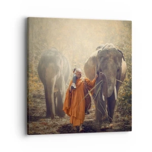 Quadro em tela - Compreensão completa - 40x40 cm