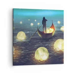 Quadro em tela - Coisas com as quais os filósofos nunca sonharam - 50x50 cm