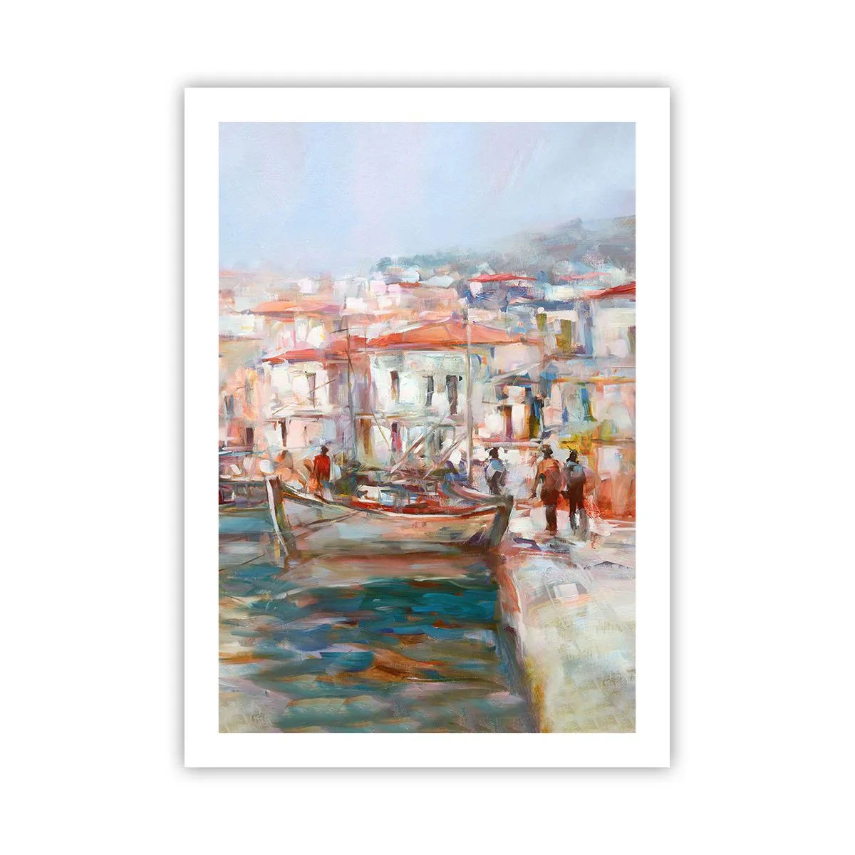 Pôster - Férias em pastel - 50x70 cm