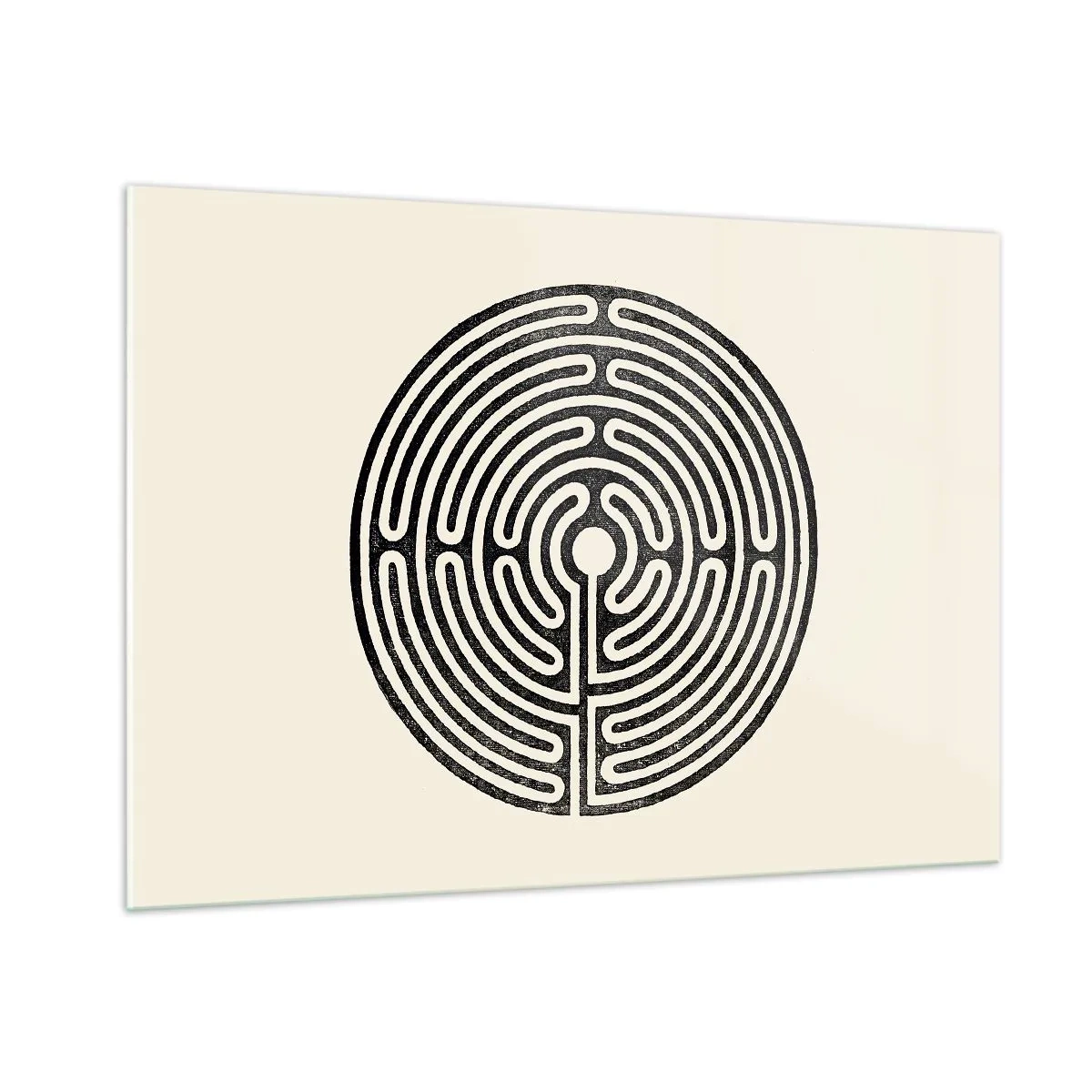 Quadro em vidro - Ordem misteriosa - 100x70 cm