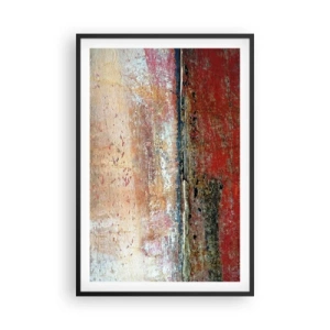 Pôster com moldura preta - Talvez seja o mar - 61x91 cm